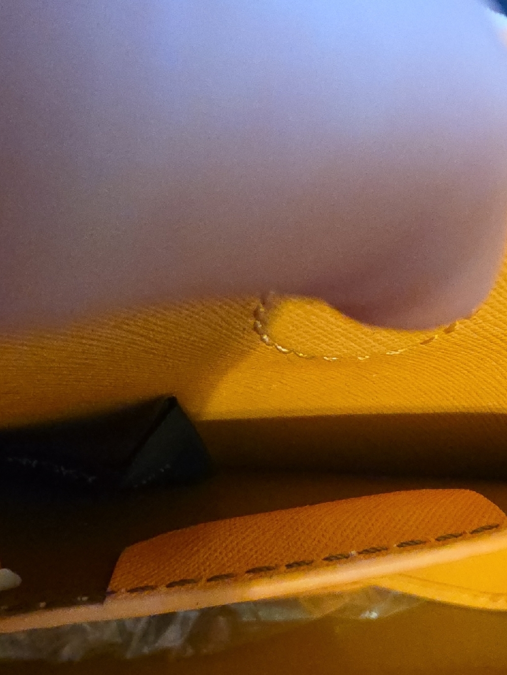 B. Makowsky Orange Perforated Mini Tessa Purse. NWT - Picture 7 of 7